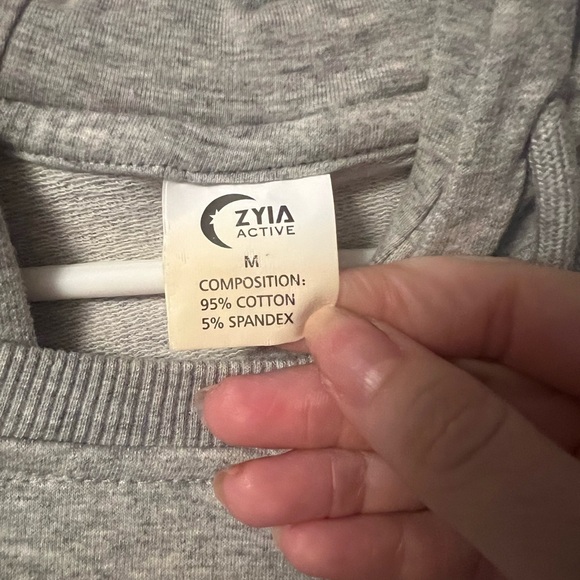 ZYIA Gray Hoodie - Picture 5 of 5
